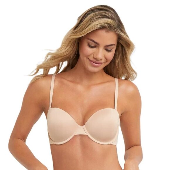 Maidenform Self Expression Size 40DD Beige Side Smoothing Multiway Bra SE6900 - Picture 2 of 6